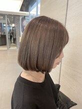 トキオガーデン(TOKIO garden)&nbsp;まろやかブラウン　丸みボブ