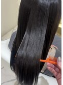 モヤモヤする毛も撲滅！サラツヤ髪質改善