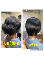 リリー 京都山科店(Lily)&nbsp;髪質改善ショートスタイル