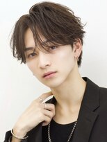 エイド 本店(aid)&nbsp;韓国風ニュアンスアップバング毛流れセンターパートミニウルフ