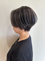 ヘアーアンドメイク アンジュ 中野店(Hair&Make ange) ショート×ハイライト