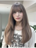 ミルクティーグレージュヘーゼルグレージュハイトーン明るめ