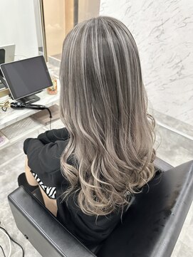 ロゼル(ROSEL) ミルクティーグレージュ　バレイヤージュ