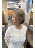 【RIE】顔まわりレイヤーベージュ