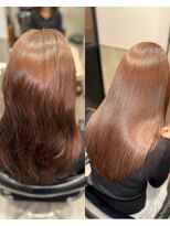 シアー 銀座店(SHEER.)&nbsp;【瀬古大暉】ダメージ毛の縮毛矯正