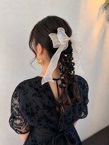 アイノワ 泉佐野店(ainowa)&nbsp;リボン編みおろしアレンジ