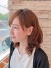 カット+ケアパーマ+髪質改善トリートメント　￥19030→14564
