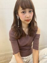 マリアバイアフロート(Maria by AFLOAT) こっくりラベンダー小顔フェミニン無造作ラフウェーブ