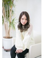 ヘアーアンドライフ ガーデン(HAIR&LIFE Garden) マットカラー×ゆる巻き