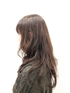 クオリス 上福岡店(QUALIS) 抜け感/無造作ヘア/小顔/前上がりレイヤー/30代40代/白髪染め
