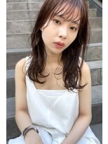 キコ 天神大名西通り店(kico) kico☆シースルーバングニュアンスカラーチャコールグレー