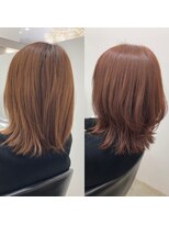 イレス 札幌駅前(IRESU)&nbsp;くびれボブ×ピンクベージュ