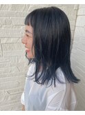 ブルーブラック ネイビーブルー