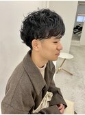 メンズマッシュパーマ