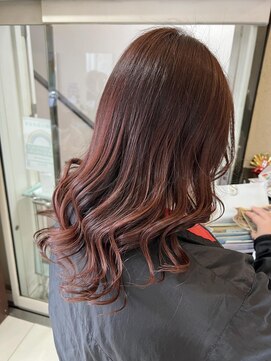 プライズ 池袋店(prize) レッドブラウンヨシンモリカットカラートリートメント池袋9055