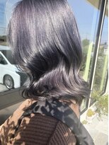 アーブル ヘアーアンドメイク(ARBRE) パープルブリーチダブルカラー髪質改善トリートメント