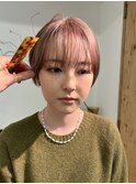 blondeに落ちるハイトーン。