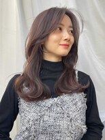 バイオレットジェム(Violet`jem)&nbsp;１０代２０代３０代４０代　大人可愛い韓国ヘア　顔回りレイヤー