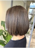 *After→Before*右スワイプ【白髪ぼかし脱白髪染めハイライト】