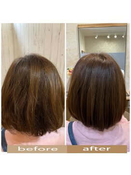 パージハナレ(Parge hanare) 髪質改善ショートスタイル