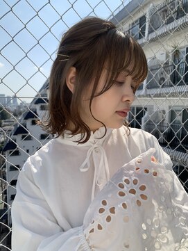 エクリフルール(equri fleur) 【目黒】ゆるふわ ボブ ヘアピンアレンジ