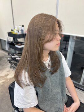 ゲーム 原宿店(GAME) ダブルカラーミルクティーベージュカラーケアブリーチハイトーン