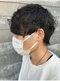 メンズマッシュパーマスパイラルパーマニュアンスパーマ