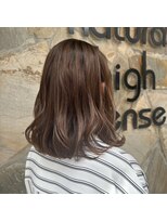 ナチュラルハイセンス 本店(natural high sense) 正統派ミディアム×ベージュカラー◇似合わせカット/町屋
