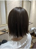 【ハイライト×外はねボブ】
