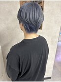 シルバーブルージュカラー ケアブリーチ/ブルージュ/ショート