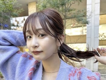 ビュー フクオカ(VIEW FUKUOKA)の写真/印象を左右する前髪、顔周りのデザイン。1mm単位にまでこだわり、レイヤーカットも独特な毛流れを再現♪