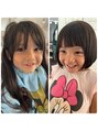 クラナ(clana)&nbsp;キッズカット、お任せ下さい！スッキリボブに☆