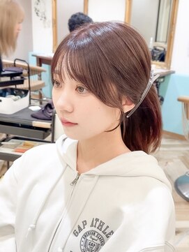 ロンド ブランシュ 錦糸町北口(Lond blanche) 黒髪ボブルフネビージュ小顔ワンレン