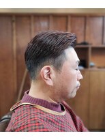 夕やけ理髪店 ビジネスショート