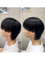 アッシュ 桜木町店(Ash)&nbsp;横浜”曲がる縮毛矯正ニュアンスメンズ縮毛矯正