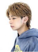 フェザーショートマッシュウルフニュアンスパーマ