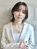 【竹原指名限定】カット+地毛風ストレート+濃密ケラチン補給￥24750