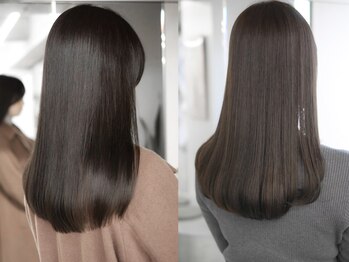 レス(Les.)の写真/【明治神宮前徒歩５分】真っ直ぐな縮毛矯正は卒業!柔らかく艶◎の最上級のストレートへ【表参道/髪質改善】