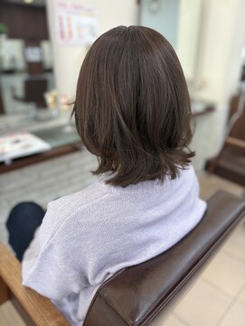 ヘア ルミナス バイ フォルテ(HAIR LUMINAS by FORTE) 髪質改善/くびれヘア/オリーブカラー