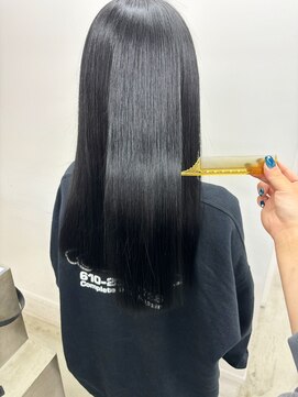 オー(OOO) 髪質改善トリートメント×ブラック◯