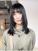 似合わせカット姫カットレイヤーメルティカラー_ba509871