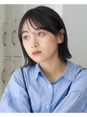メルティカラー 似合わせカット プツッとボブ