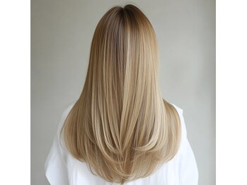 髪質改善＆縮毛矯正 hair design a Peach by NYNY