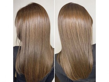 ファムバイアヴァンス(Femme by AVANCE.)の写真/《Aujua取扱い》表面だけでなく内側からしっかりケア。ダメージを補修することで健康的で艶のある髪に！