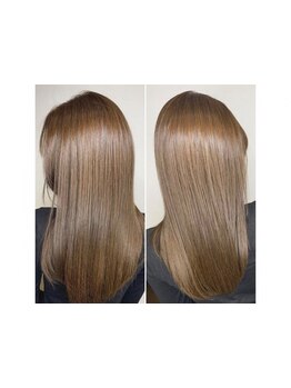 《Aujua取扱い》表面だけでなく内側からしっかりケア。ダメージを補修することで健康的で艶のある髪に！