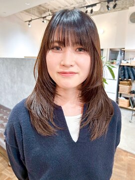 マルケ ドゥ マッシュ(MaruQuee de mashu) 透明感カラー/大阪梅田/レイヤーカット／ブリーチ／ダブルカラー