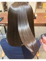 エイクス ヘア デザイン×美髪クリニック 千葉(AQs hair design) ＊＊艶々ストレート＊＊