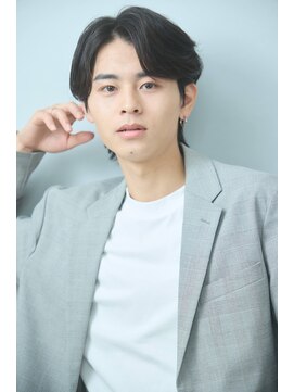 ローム 北花田店(Rome) マッシュウルフ センターパート