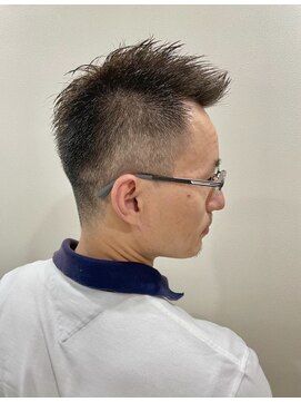 ヘアサロン 銀座マツナガ新宿店(hair salon) 30代～50代ビジネスマン必見！！ソフモヒ【理容室/ソフモヒ】