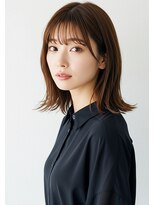 ライフイズ プレジャー 磐田中泉店(Life is… PLEASURE) #磐田 アッシュブラウン切りっぱなしボブ